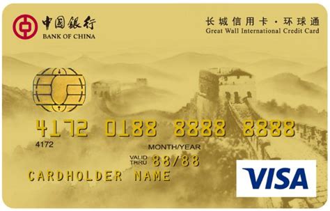 VISA标准信用卡金卡
