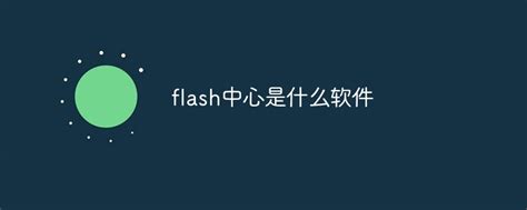 flash中心是什么