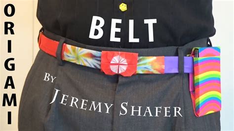 how to do it with a paper belt