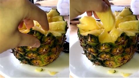 how to eat a pineapple
