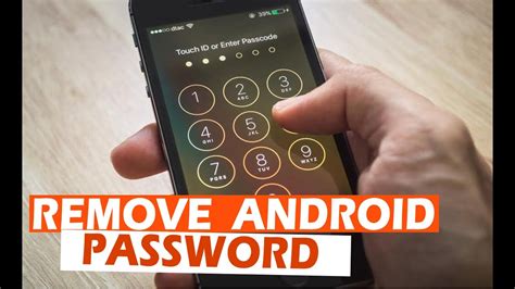 how to remove phone password