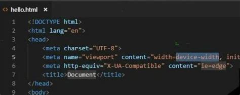 html文档是什么