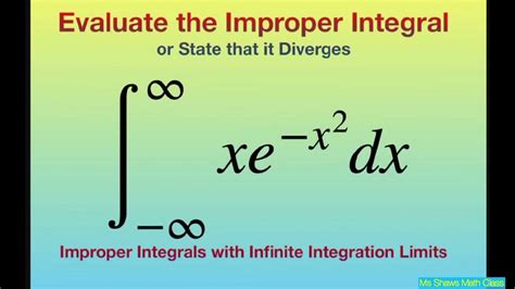 infinite integral
