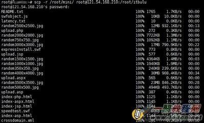 linux 从其他服务器复制文件