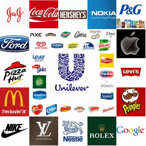 products of various brands