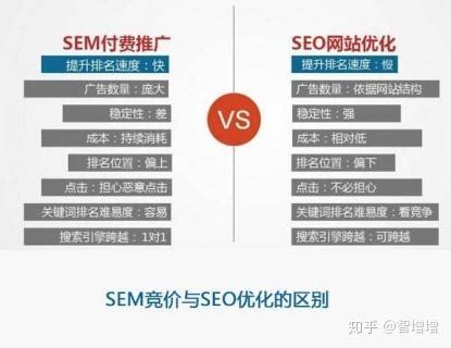 seo竞价和自然排名的区别
