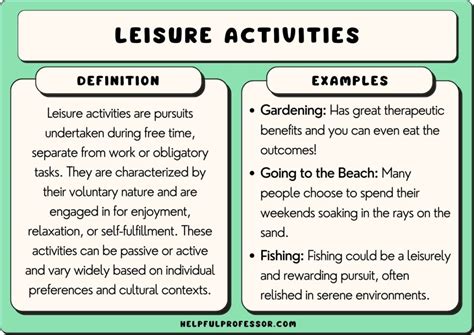 what does leisure mean