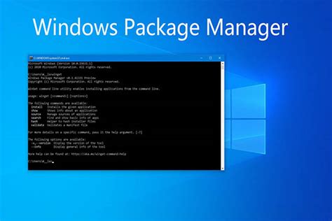 windows package manager 1.0下载