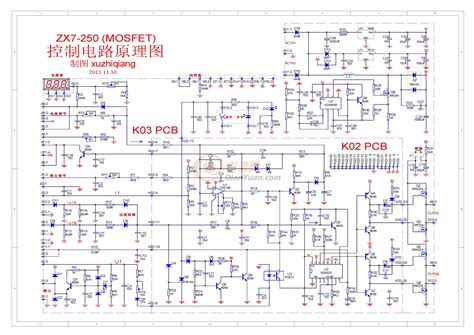 zx7-315电子电焊机电路图